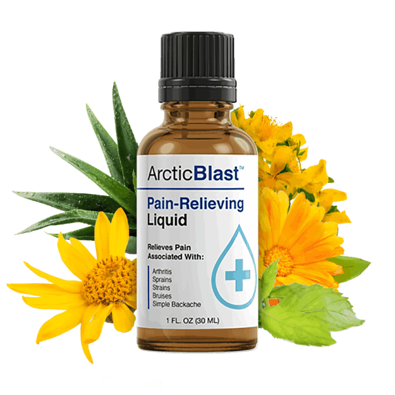 Arctic Blast topical pain relief liquid for fast cooling support and mobility